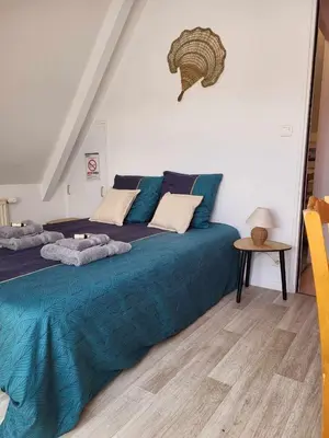 Un ou plusieurs lits dans un hébergement de l'établissement Auberge de la vallée de la douve
