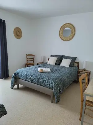 Un ou plusieurs lits dans un hébergement de l'établissement Auberge de la vallée de la douve