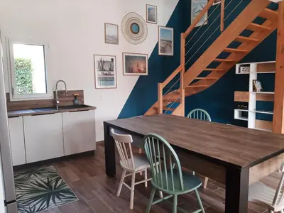 Plan de l'établissement Villa Jacuzzi au pied de la Baie du Mont St Michel
