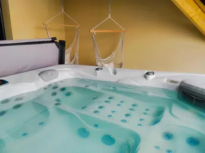 Plan de l'établissement Villa Jacuzzi au pied de la Baie du Mont St Michel
