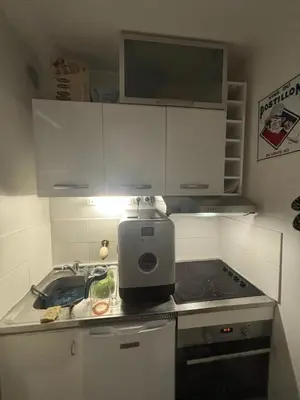 Cuisine ou kitchenette dans l'établissement Splendide appartement 40m2 familial cabourg