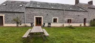 Jardin de l'établissement Gîtes des Archanges
