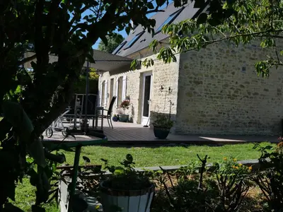 Jardin de l'établissement Les suites du Doux Refuge
