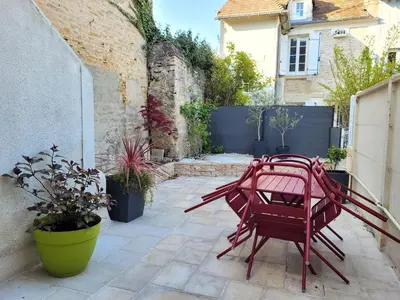 Plan de l'établissement Maison de pêcheur charmante et atypique en pierre, 1 min de marche de la mer