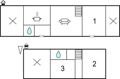 Plan de l'établissement Holiday Home La Chevallerie Pilet