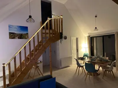 Plan de l'établissement Barneville Plage appart cosy avec terrasse 150m de la mer