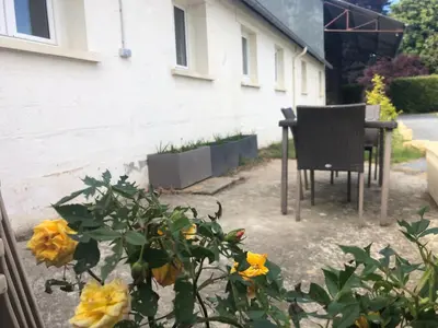 Jardin de l'établissement Les Gîtes de la Mare