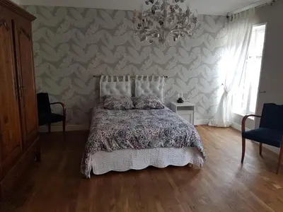 Un ou plusieurs lits dans un hébergement de l'établissement LA MAISON DE LOLA