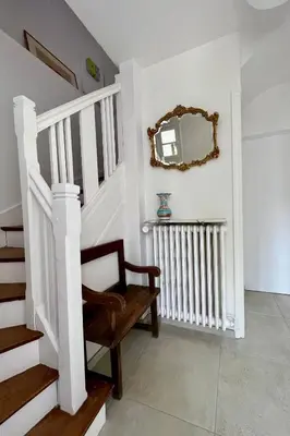 Plan de l'établissement La Triolette, maison chaleureuse, indépendante et refaite à neuf dans le Vieux Coutainville, tourisme ou télétravail