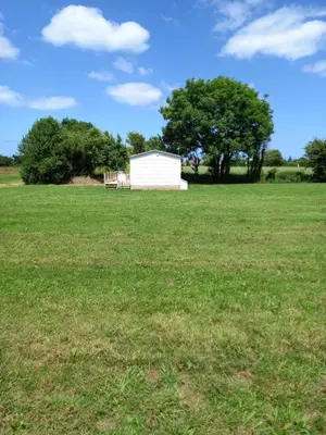 Paysage naturel près de le camping