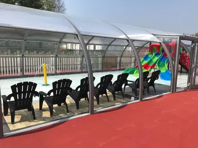 Plan de l'établissement Camping le Rivage