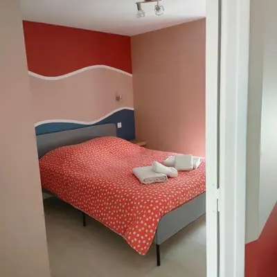 Un ou plusieurs lits dans un hébergement de l'établissement MIMALELY - House & terrace