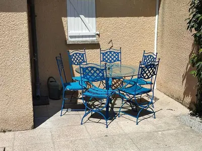 Terrasse ou espace extérieur de l'établissement Maison de la plage