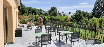 Jardin de l'établissement Epicurieux Normand