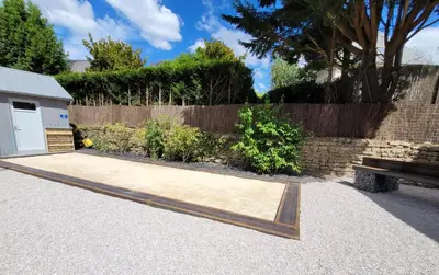 Jardin de l'établissement LE LAVOIR Classé 5***** BAYEUX Centre 9 Personnes