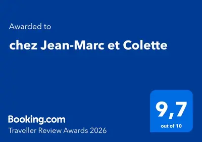 Certificat, récompense, panneau ou autre document affiché dans l'établissement chez Jean-Marc et Colette