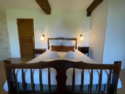 Un ou plusieurs lits dans un hébergement de l'établissement La Ferme Delaunay
