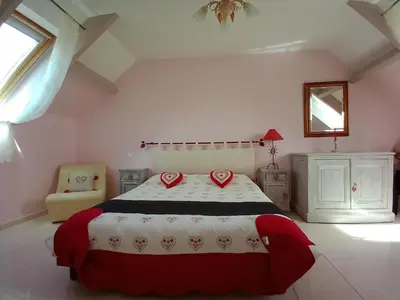 Un ou plusieurs lits dans un hébergement de l'établissement Domaine Normence en Baie du Mont St Michel