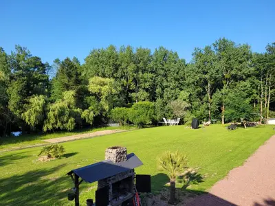 Jardin de l'établissement Tente Lodge Safari