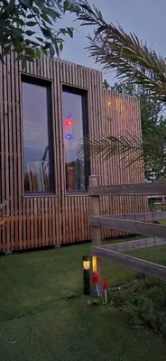 Jardin de l'établissement Agréable Tiny house à la campagne