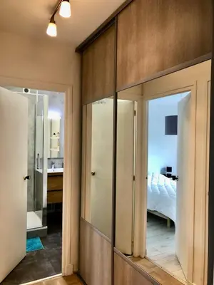 Un ou plusieurs lits dans un hébergement de l'établissement Valentin in Caen