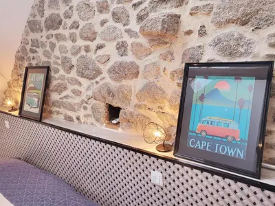 Coin salon dans l'établissement L'Héméra: Maison au coeur de Barfleur