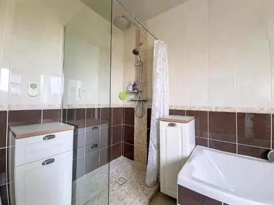 Salle de bains dans l'établissement Piztache