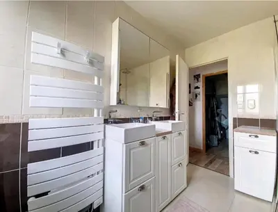Cuisine ou kitchenette dans l'établissement Piztache