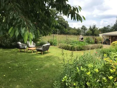 Jardin de l'établissement Maudon Coeur de Baie