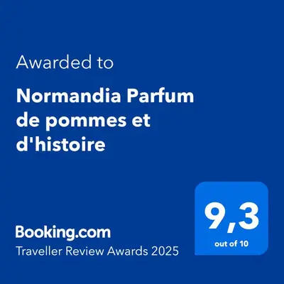 Certificat, récompense, panneau ou autre document affiché dans l'établissement Normandia Parfum de pommes et d'histoire