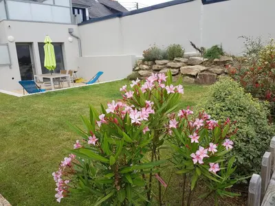 Jardin de l'établissement Côté Ciel - Cancale - Gîte Standing - Proche Centre et Port