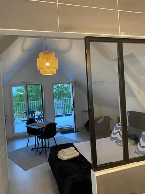 Plan de l'établissement Appartement Lu'ermael avec vue Mont Saint Michel
