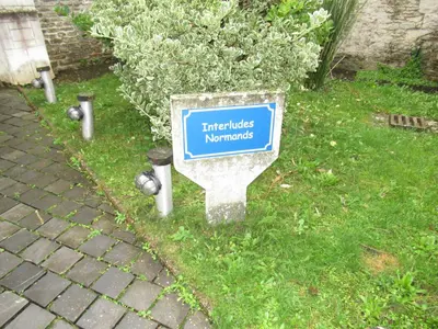 Jardin de l'établissement Interludes Normands
