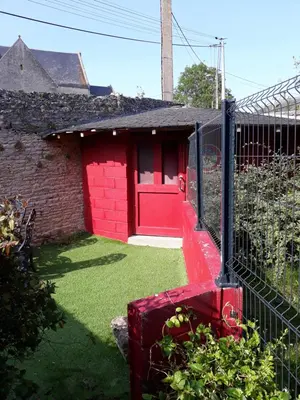Jardin de l'établissement Interludes Normands