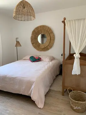 Un ou plusieurs lits dans un hébergement de l'établissement La maison de la vallée