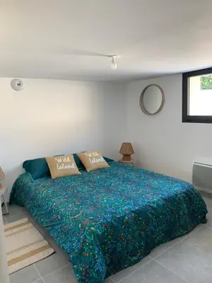 Un ou plusieurs lits dans un hébergement de l'établissement La maison de la vallée