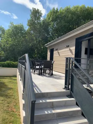 Balcon ou terrasse dans l'établissement La maison de la vallée