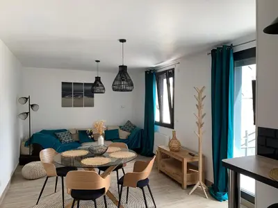 Coin salon dans l'établissement La maison de la vallée