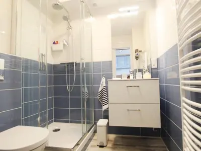 Salle de bains dans l'établissement Tatihou Island Retreat