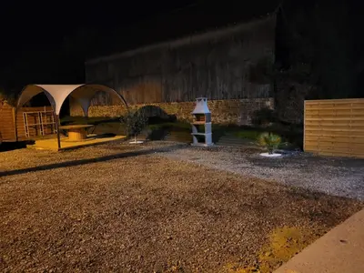 Jardin de l'établissement Logement entier Mont-Saint-michel