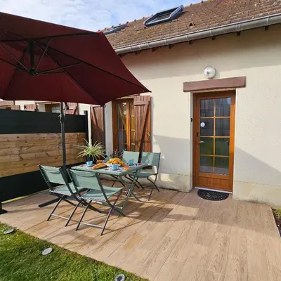 Terrasse ou espace extérieur de l'établissement Ô P'tit Billard Baventais