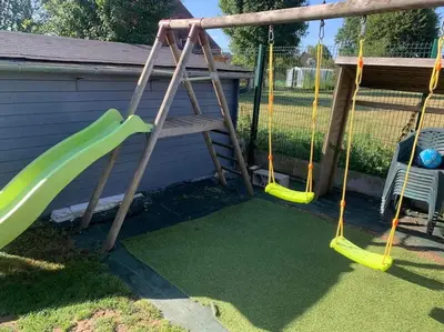 Aire de jeux pour enfants de l'établissement Villa Boubou 10 chambre