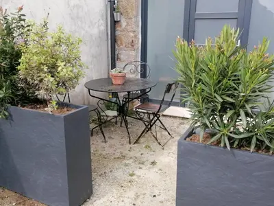 Jardin de l'établissement Au coeur des landes