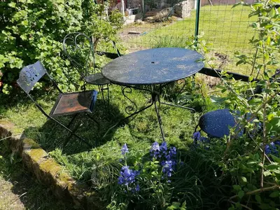 Jardin de l'établissement Au coeur des landes