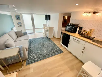 Cuisine ou kitchenette dans l'établissement Appartament Bel Air