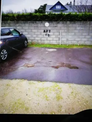 Plan de l'établissement Bel appartement avec jardin à 50m des plages du debarquement