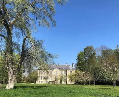 Jardin de l'établissement Charming 18th Century Chateau, near Bayeux in Calvados, Normandie