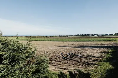 Paysage naturel près de la maison de vacances