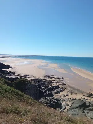 Paysage naturel près de la maison de vacances