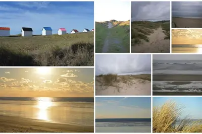 Paysage naturel près de la maison de vacances